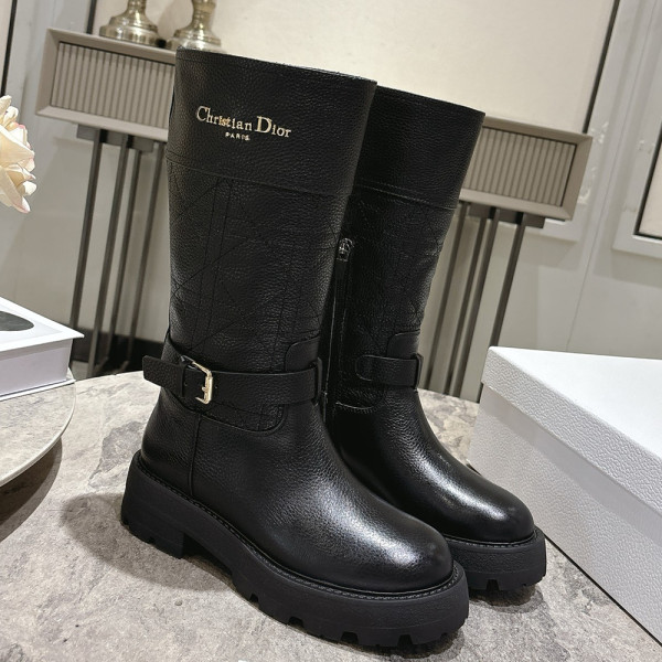 Christian Dior, Women Boot, Black