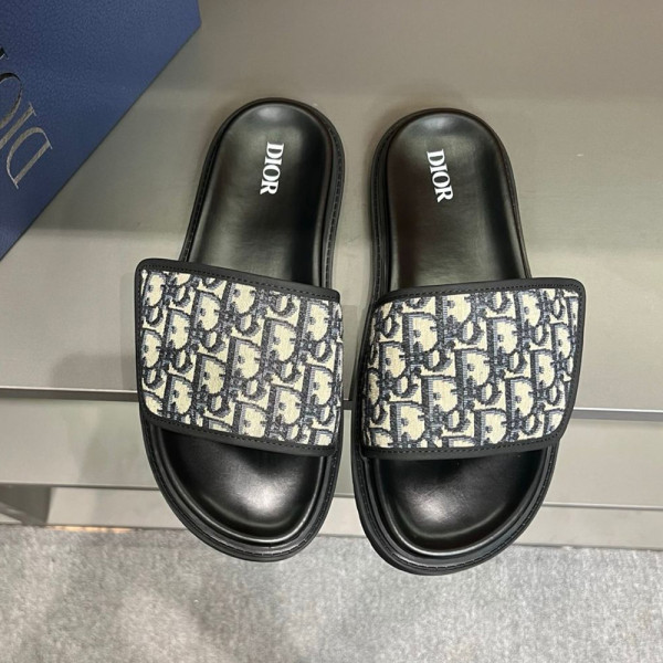 Christian Dior, Men Slipper, Beige