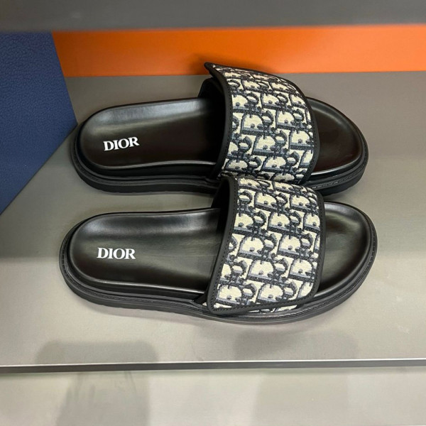 Christian Dior, Men Slipper, Beige