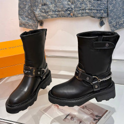 Louis Vuitton, Women Boot, Black