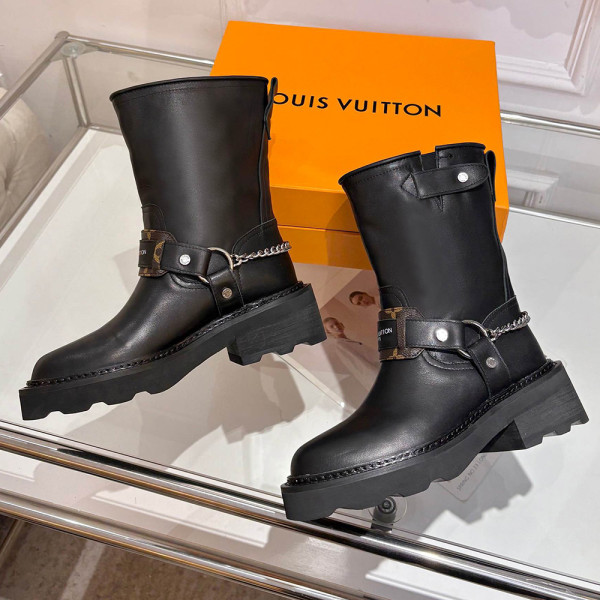 Louis Vuitton, Women Boot, Black
