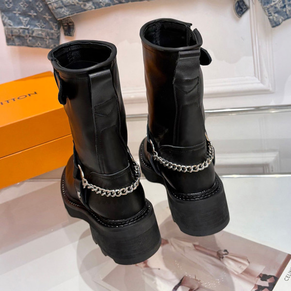 Louis Vuitton, Women Boot, Black