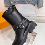 Louis Vuitton, Women Boot, Black