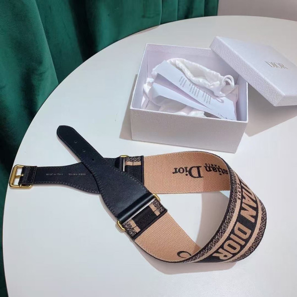 Christian Dior, Women Belt, Black