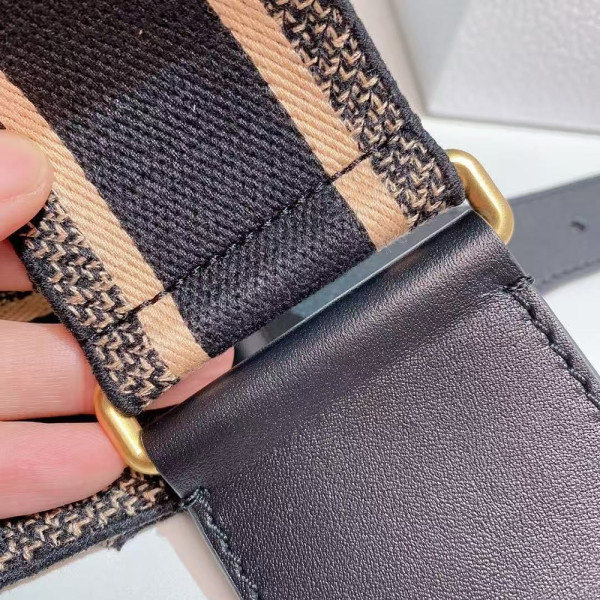 Christian Dior, Women Belt, Black