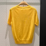 Christian Dior, Women T-Shirt, Yellow