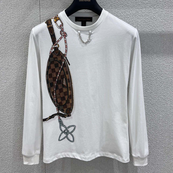 Louis Vuitton, Women Hoodie, White