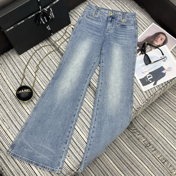 Yves Saint Laurent, Women Jeans, Blue