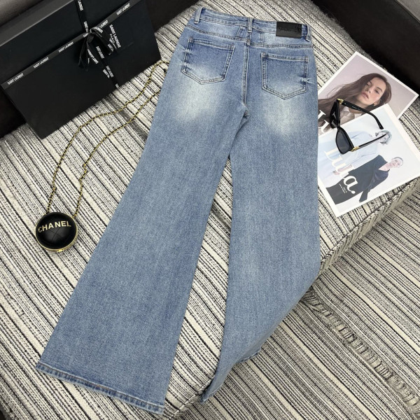 Yves Saint Laurent, Women Jeans, Blue