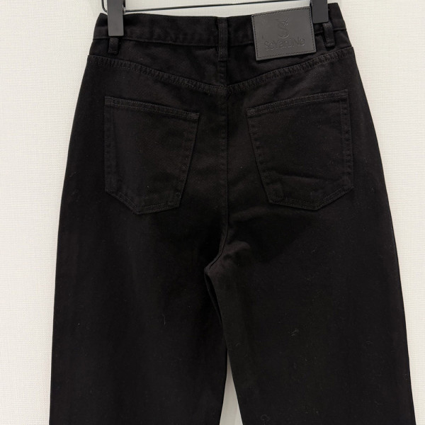 Yves Saint Laurent, Women Jeans, Black