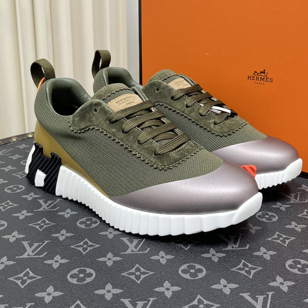 Hermes, Bouncing, Women Sneaker, Khaki