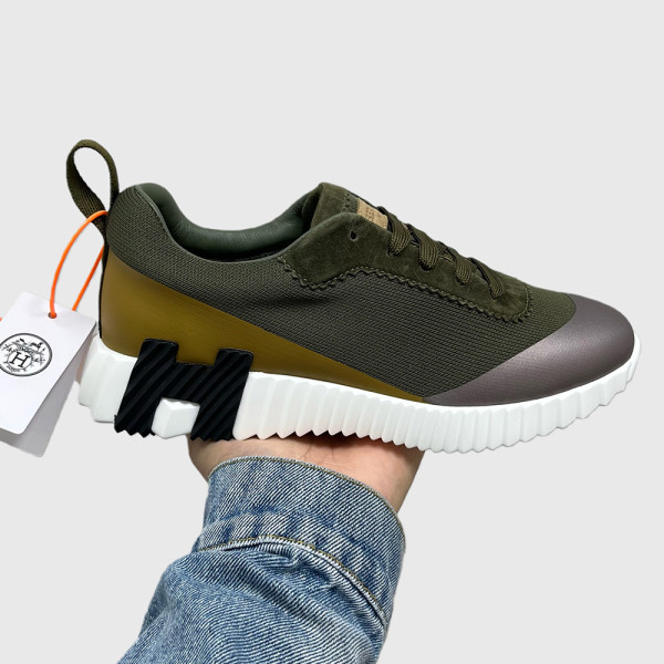 Hermes, Bouncing, Women Sneaker, Khaki