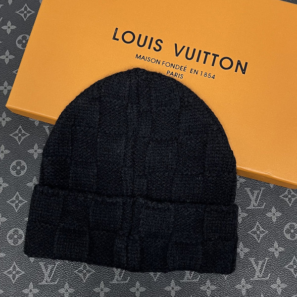 Louis Vuitton, Men Beanie, Black