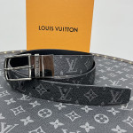 Louis Vuitton, Men Belt, Black
