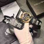 Dolce & Gabbana, Men Belt, Black