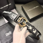 Dolce & Gabbana, Men Belt, Black
