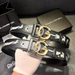 Dolce & Gabbana, Men Belt, Black