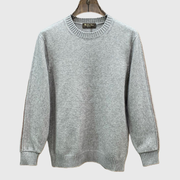 Loro Piana, Men Pullover, Grey