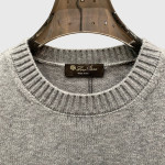 Loro Piana, Men Pullover, Grey