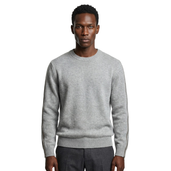 Loro Piana, Men Pullover, Grey