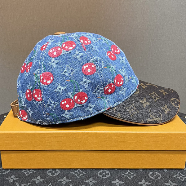 Louis Vuitton, Unisex Hat, Blue