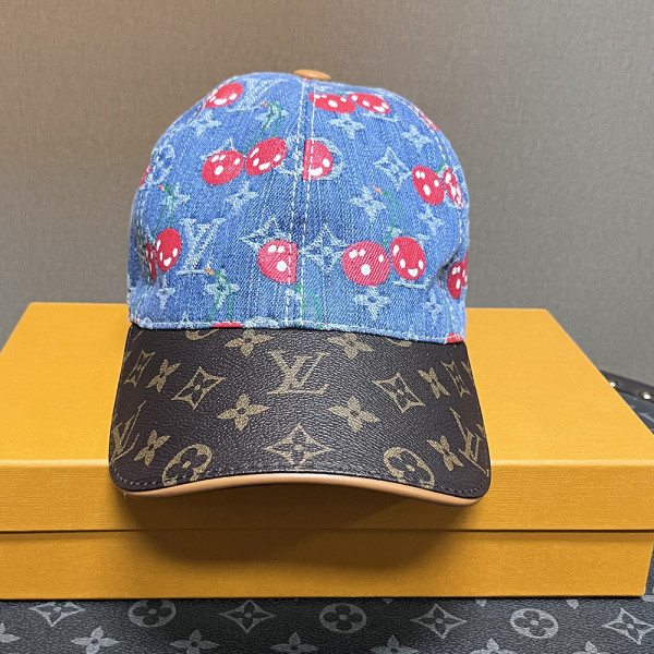 Louis Vuitton, Unisex Hat, Blue