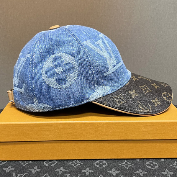 Louis Vuitton, Unisex Hat, Blue
