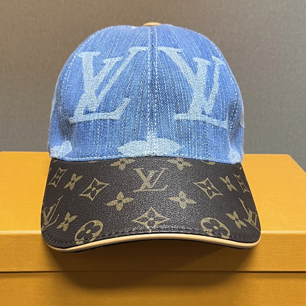 Louis Vuitton, Unisex Hat, Blue