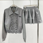 Miu Miu, Women Suit, Grey