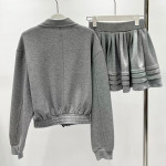 Miu Miu, Women Suit, Grey