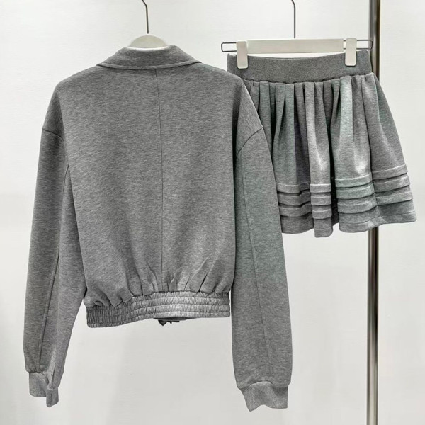 Miu Miu, Women Suit, Grey