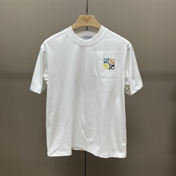 Loewe, Men T-Shirt, White