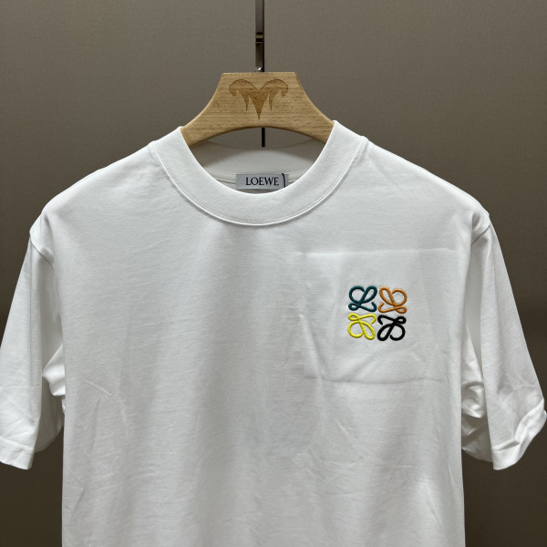 Loewe, Men T-Shirt, White