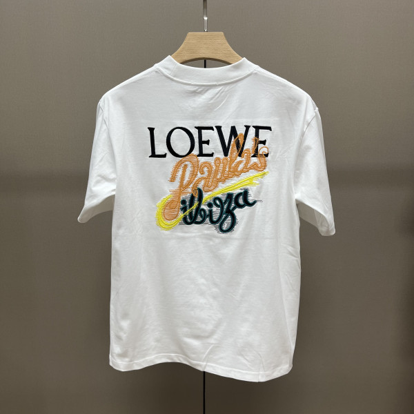 Loewe, Men T-Shirt, White