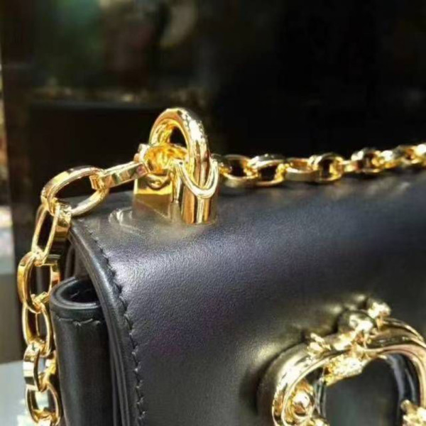Dolce & Gabbana, DG Girls, Women Bag, Black