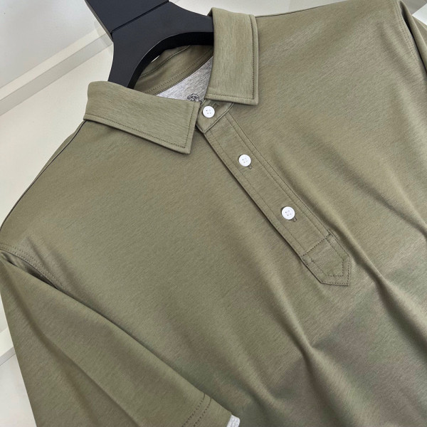 Brunello Cucinelli, Men T-Shirt, Khaki