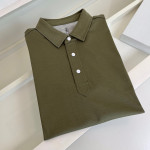 Brunello Cucinelli, Men T-Shirt, Khaki