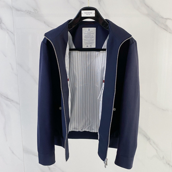 Brunello Cucinelli, Men Jacket, Navy