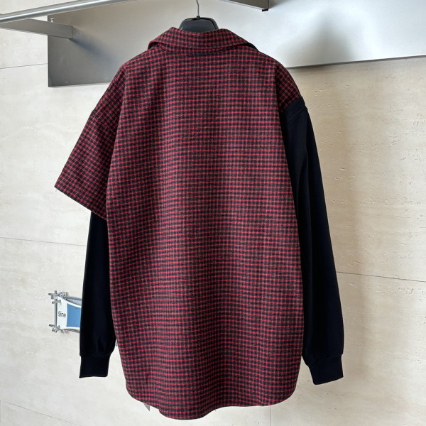 Balenciaga, Men Shirt, Red
