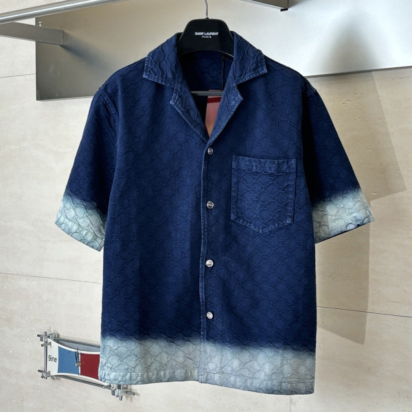 Gucci, Men Shirt, Navy