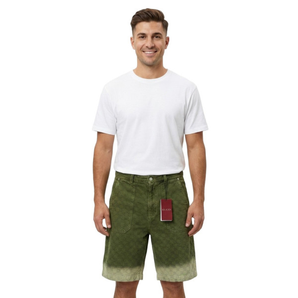 Gucci, Heren Short, Groen, Maat L