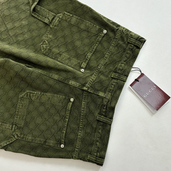 Gucci, Heren Short, Groen, Maat L
