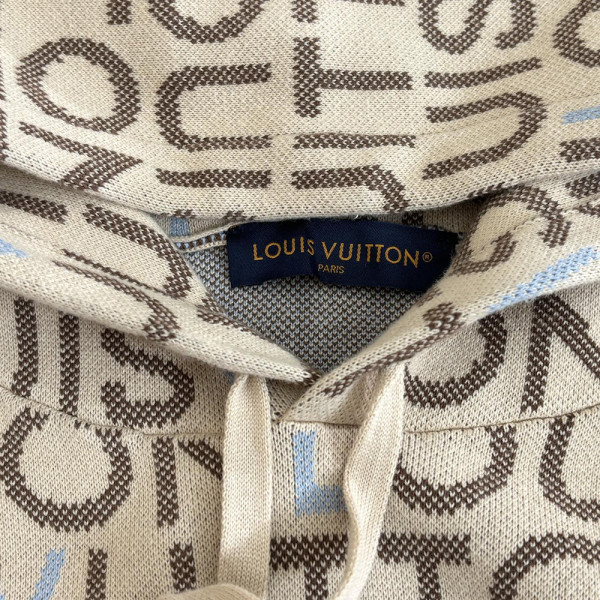 Louis Vuitton, Men Hoodie, Beige