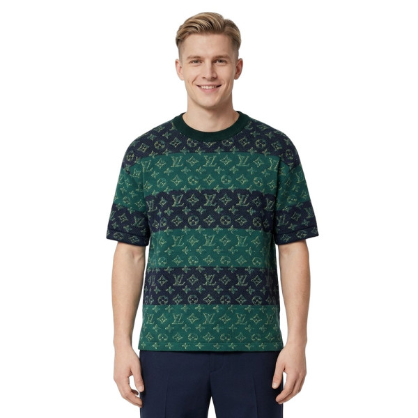 Louis Vuitton, Men T-Shirt, Green