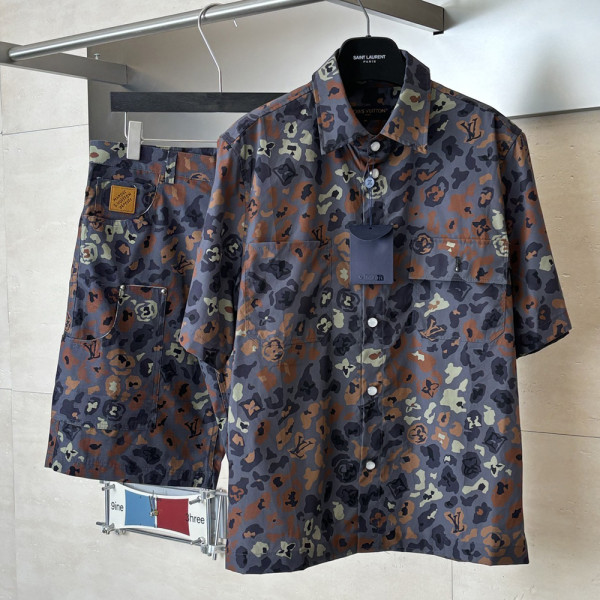 Louis Vuitton, Men Shirt, Grey