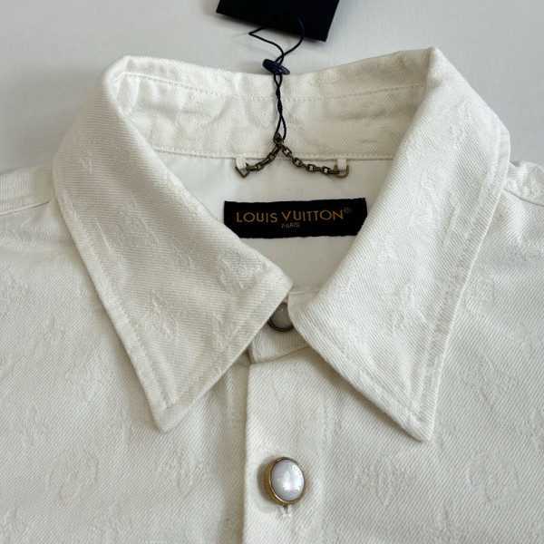 Louis Vuitton, Men Shirt, White