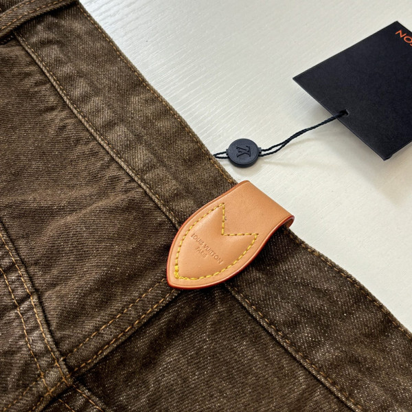 Louis Vuitton, Men Jean, Brown