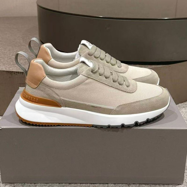 Brunello Cucinelli, Men Sneaker, Beige
