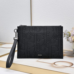 Christian Dior, A5, Unisex Bag, Black