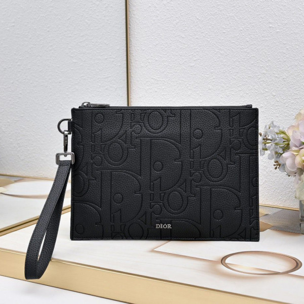 Christian Dior, A5, Unisex Bag, Black
